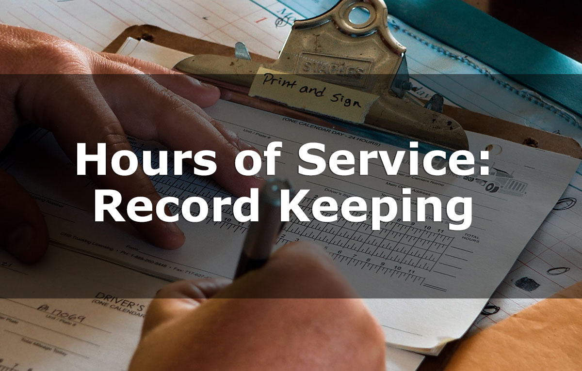 You are currently viewing Hours of Service: Record Keeping
